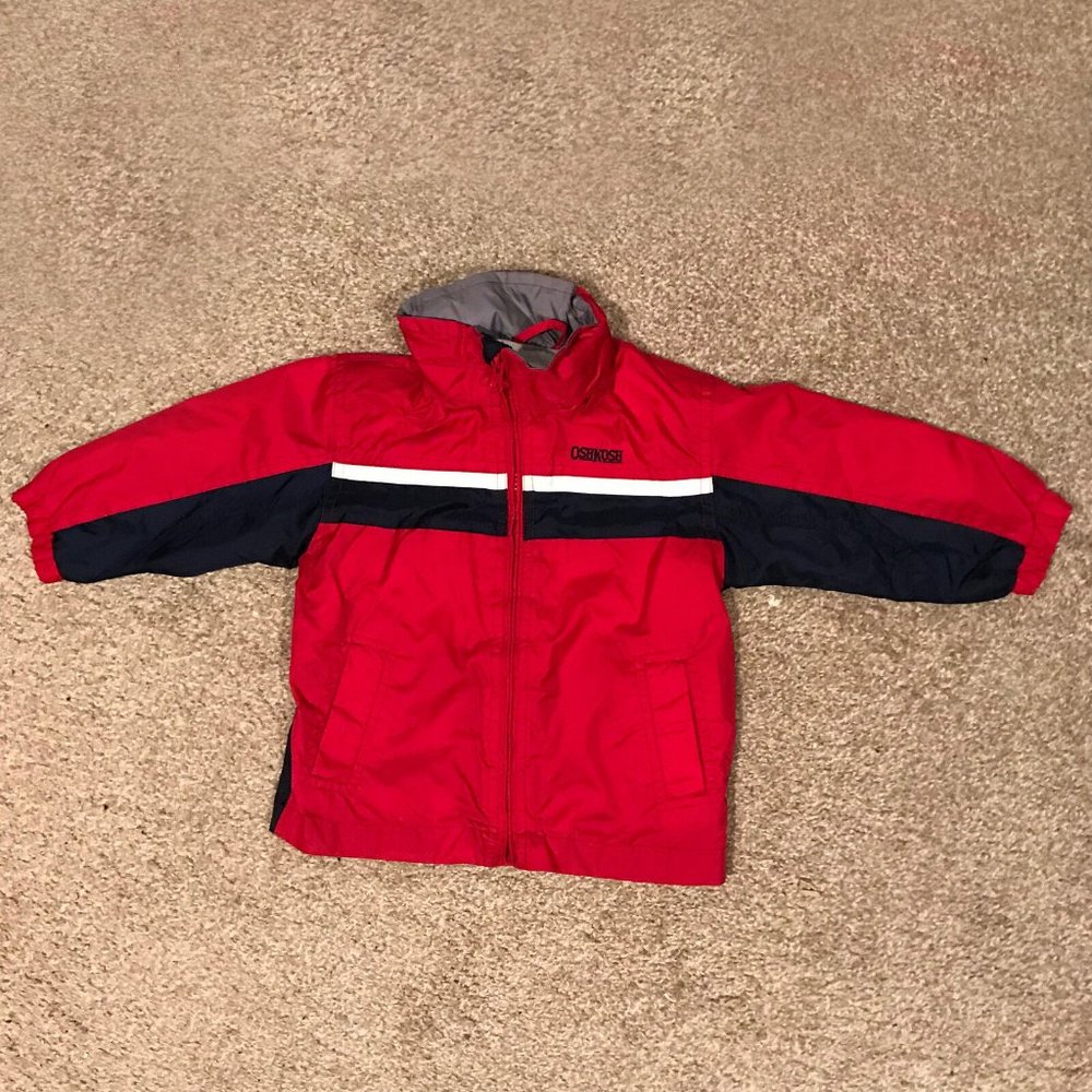 Osh Kosh B'gosh Infant Boys Hooded Windbreaker Jacket 18m